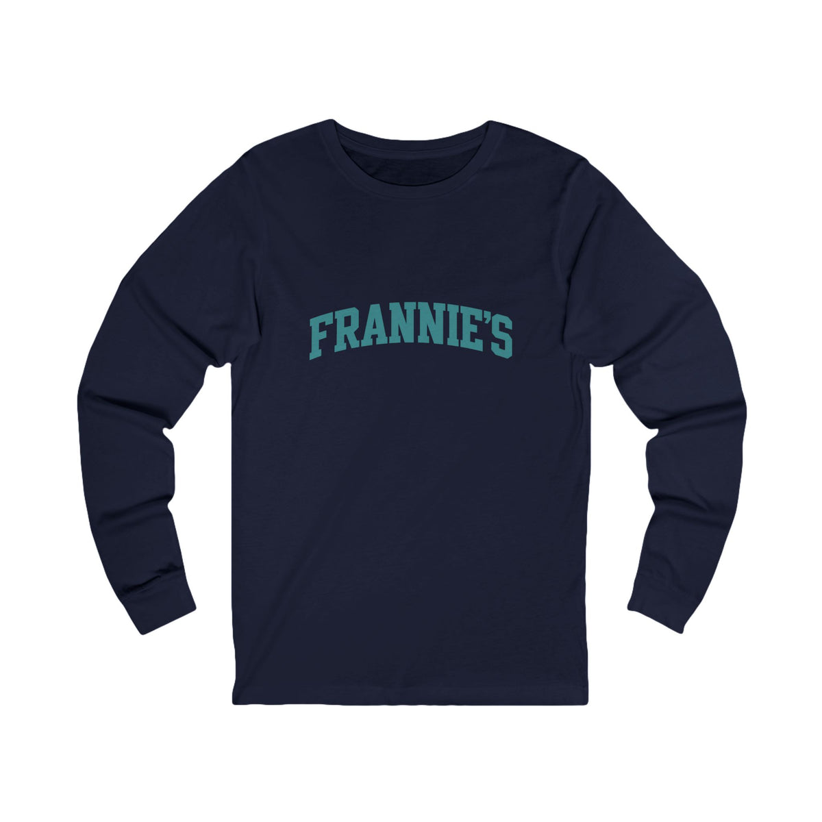 Frannie's Coffee Varsity Long Sleeve Tee