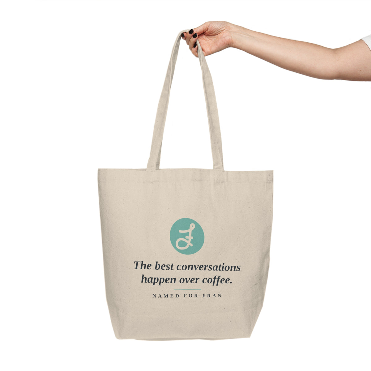 Frannie's Coffee Conversations Tote Bag