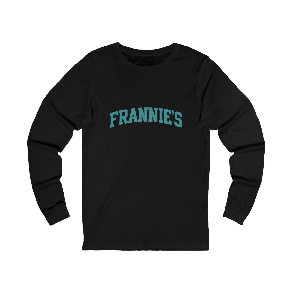 Frannie's Coffee Varsity Long Sleeve Tee
