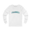 Frannie's Coffee Varsity Long Sleeve Tee