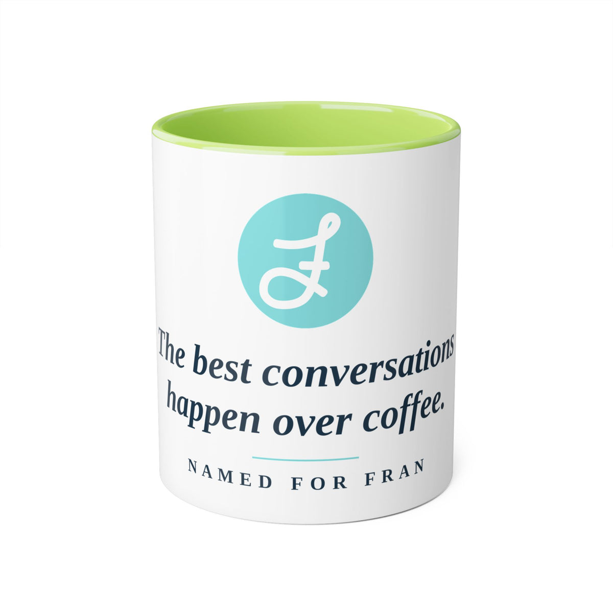 Frannie's Coffee Conversations Mug