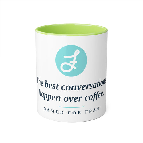 Frannie's Coffee Conversations Mug