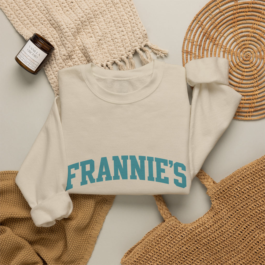 Frannie's Coffee Varsity Crewneck