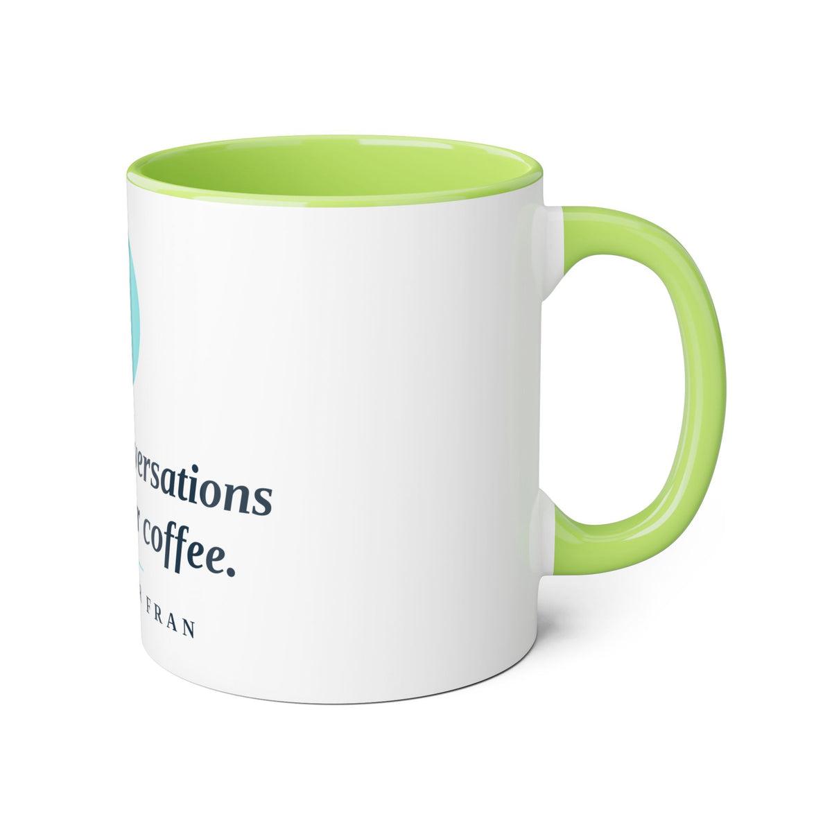 Frannie's Coffee Conversations Mug